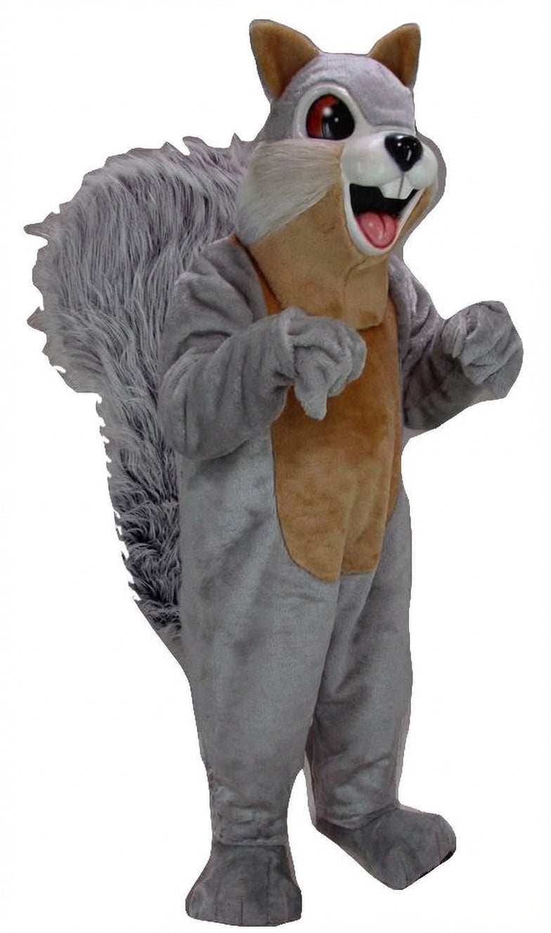 Squirrel Mascot - Short fur / Grey mascot costume