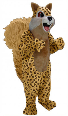 Squirrel Mascot - Short fur / Leopard mascot costume