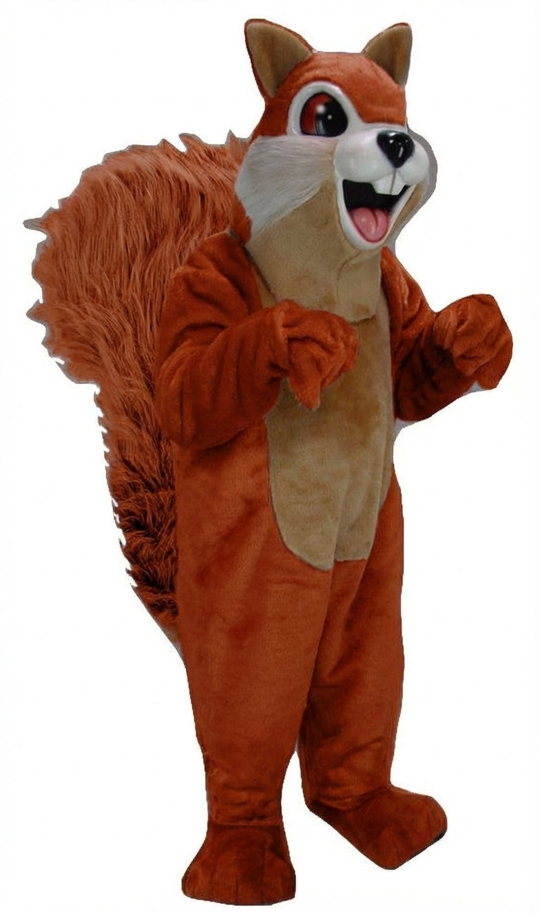 Squirrel Mascot - Short fur / Rust mascot costume