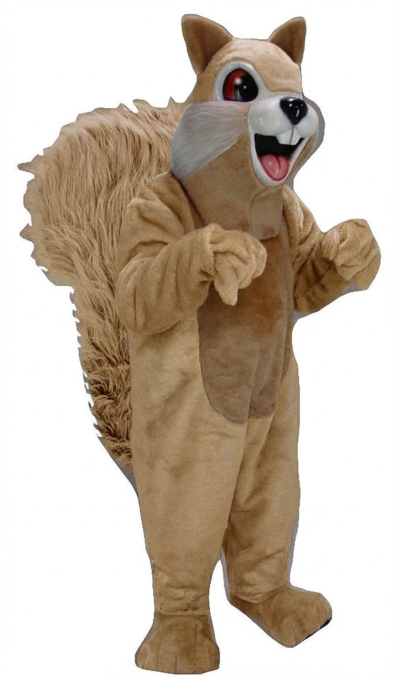 Squirrel Mascot - Short fur / Tan mascot costume
