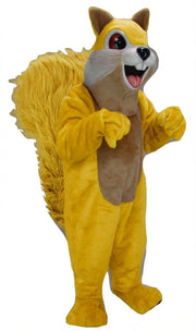 Squirrel Mascot - Short fur / Yellow mascot costume