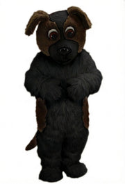 St. Bernard Mascot Costume - Long fur / Black mascot costume