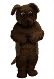 St. Bernard Mascot Costume - Long fur / Dark Brown mascot costume