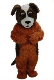St. Bernard Mascot Costume - Long fur / Rust mascot costume