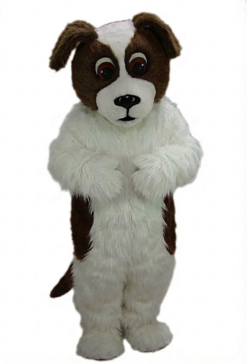 St. Bernard Mascot Costume - Long fur / White mascot costume