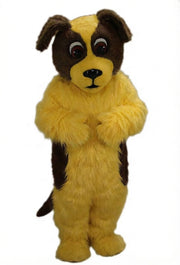 St. Bernard Mascot Costume - Long fur / Yellow mascot costume