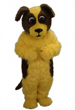 St. Bernard Mascot Costume - Long fur / Yellow mascot costume