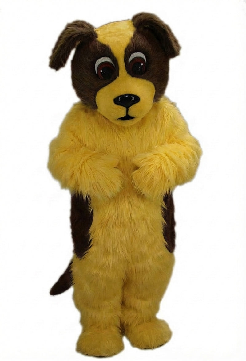St. Bernard Mascot Costume - Long fur / Yellow mascot costume
