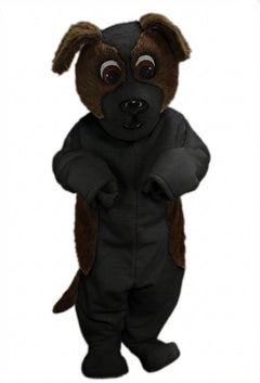 St. Bernard Mascot Costume - Short fur / Black mascot costume