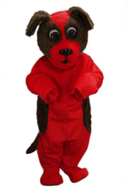 St. Bernard Mascot Costume - Short fur / Red mascot costume