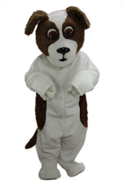 St. Bernard Mascot Costume - Short fur / White mascot costume