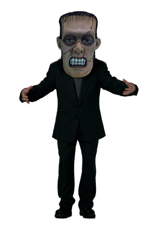 Stitches Frankenstein Mascot Head Costume - professional mascot costume from The Mascot Store