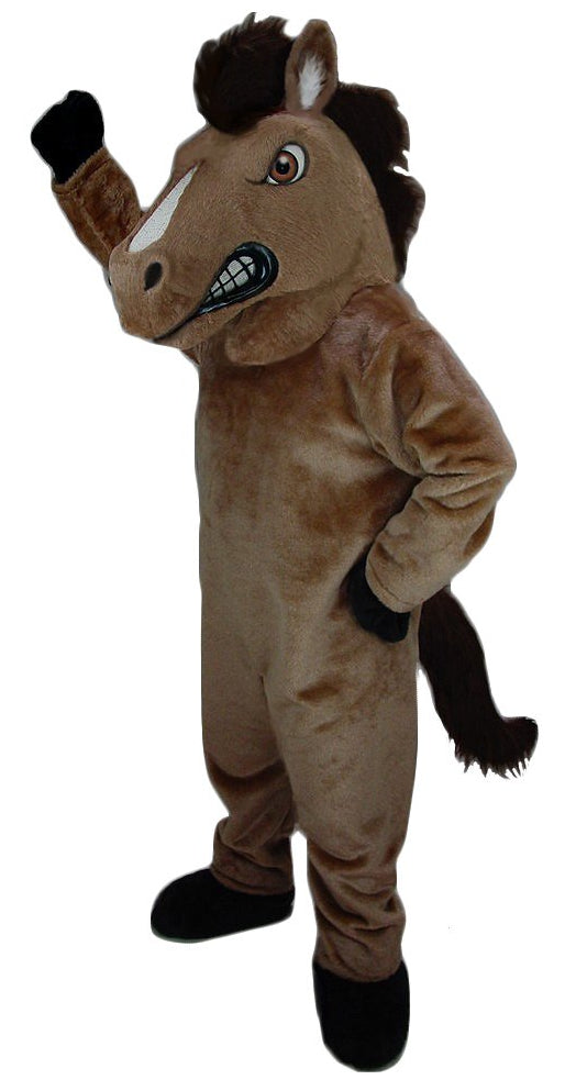 Mustang Horse Mascot Costume - As Pictured mascot costume