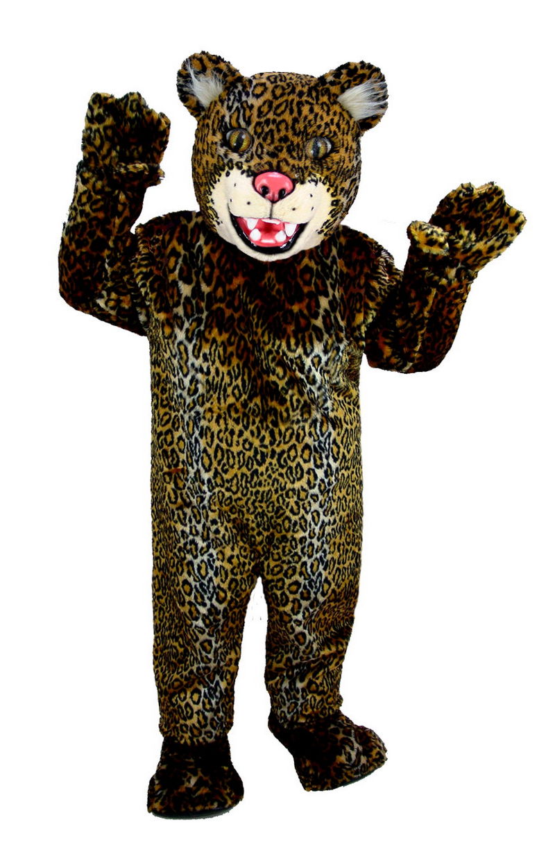 Spotted Jaguar Mascot (Thermolite) - As Pictured mascot costume