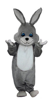 Grey Rabbit Mascot (Thermolite) - As Pictured mascot costume