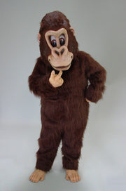Brown Gorilla Mascot Costume - As Pictured mascot costume