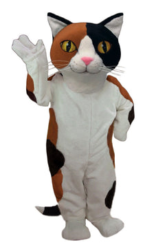 Calico Cat Mascot - As Pictured mascot costume