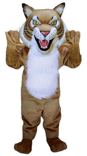 Fierce Wildcat Mascot Costume - As Pictured mascot costume