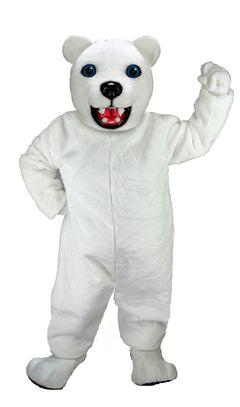 Jr. Polar Bear Mascot (Thermolite) - As Pictured mascot costume
