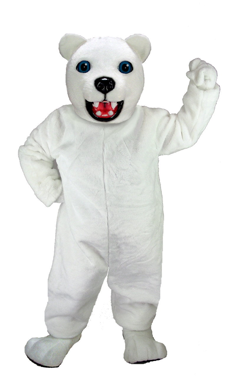 Jr. Polar Bear Mascot (Thermolite) - As Pictured mascot costume