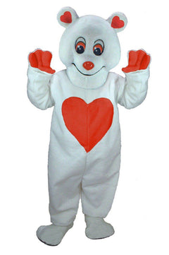 Valentine Bear Mascot - As Pictured mascot costume
