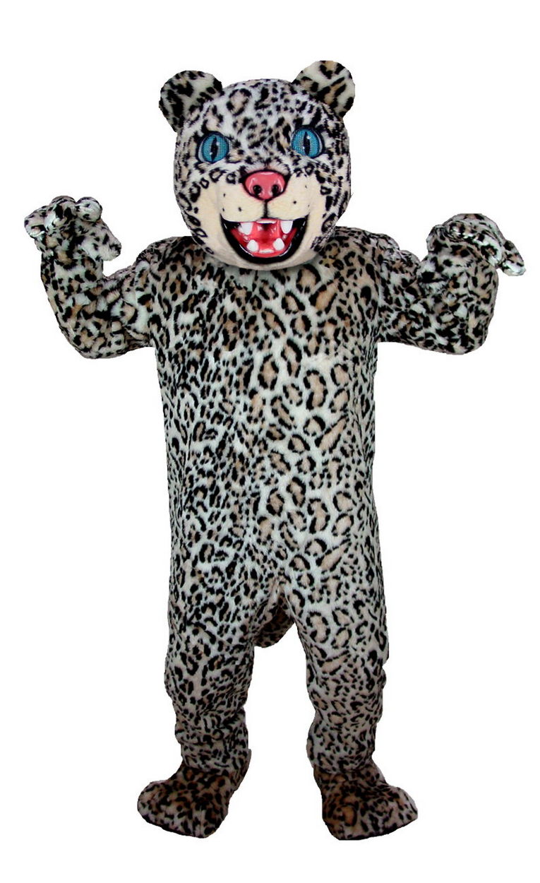 Spotted Leopard Mascot (Thermolite) - As Pictured mascot costume