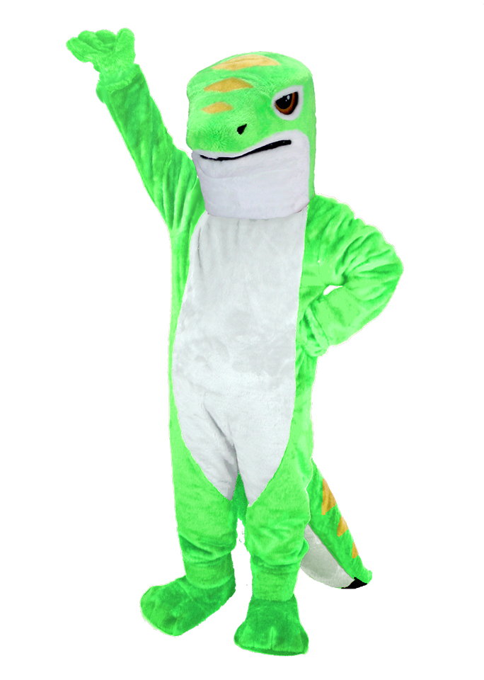 Gecko Mascot (Thermolite) - As Pictured mascot costume