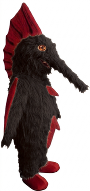 Swordfish Mascot - Long fur / Dark Brown mascot costume