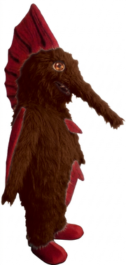 Swordfish Mascot - Long fur / Rust mascot costume