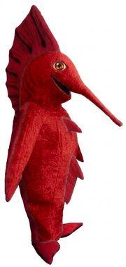 Swordfish Mascot - Short fur / Red mascot costume