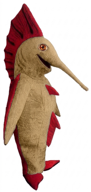 Swordfish Mascot - Short fur / Tan mascot costume