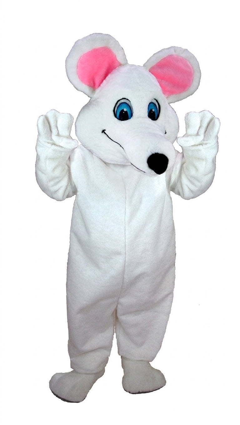 White Mouse Mascot Costume (Thermolite) - professional mascot costume from The Mascot Store