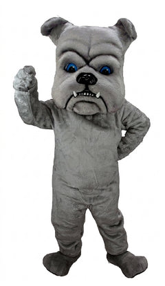 Grey Bulldog Mascot Costume (Thermolite) - professional mascot costume from The Mascot Store
