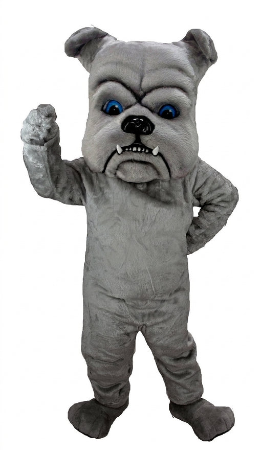 Grey Bulldog Mascot Costume (Thermolite) - professional mascot costume from The Mascot Store