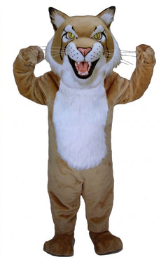 Tan Bobcat Mascot Costume - professional mascot costume from The Mascot Store