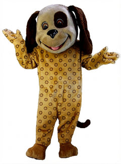 Tan & Brown Dog Mascot (Thermolite) - Short fur / Jaguar mascot costume