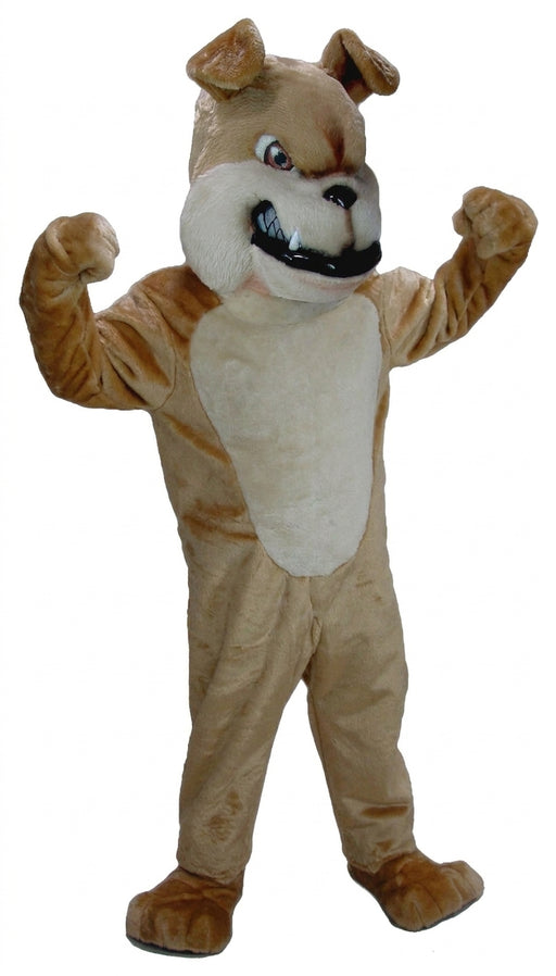 Tan Bulldog Mascot Costume - professional mascot costume from The Mascot Store