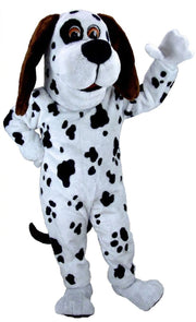 Tan Dog Mascot Costume (Thermolite) - Short fur / Dalmatian mascot costume