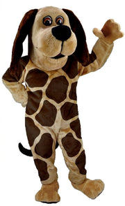 Tan Dog Mascot Costume (Thermolite) - Short fur / Giraffe mascot costume