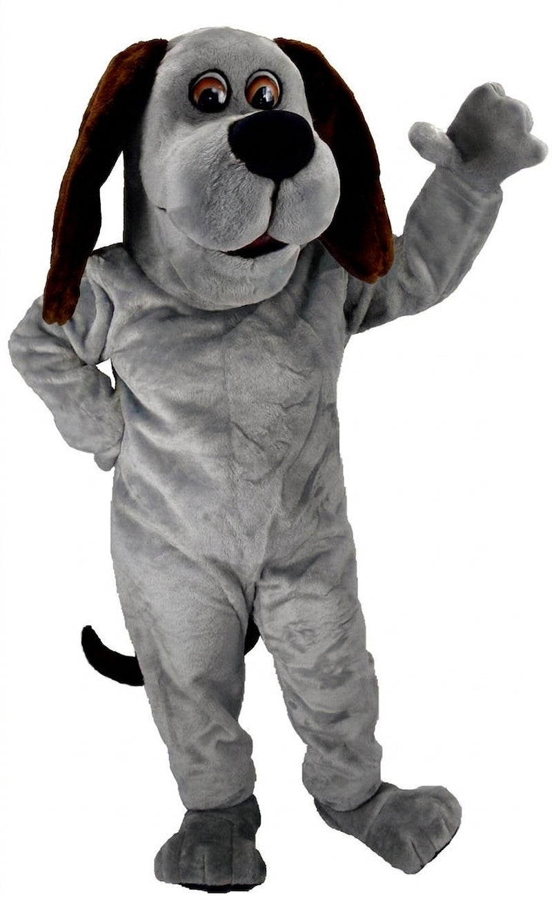 Tan Dog Mascot Costume (Thermolite) - Short fur / Grey mascot costume