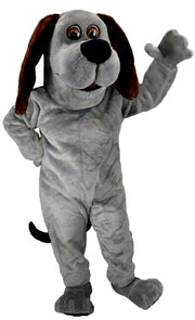 Tan Dog Mascot Costume (Thermolite) - Short fur / Grey mascot costume