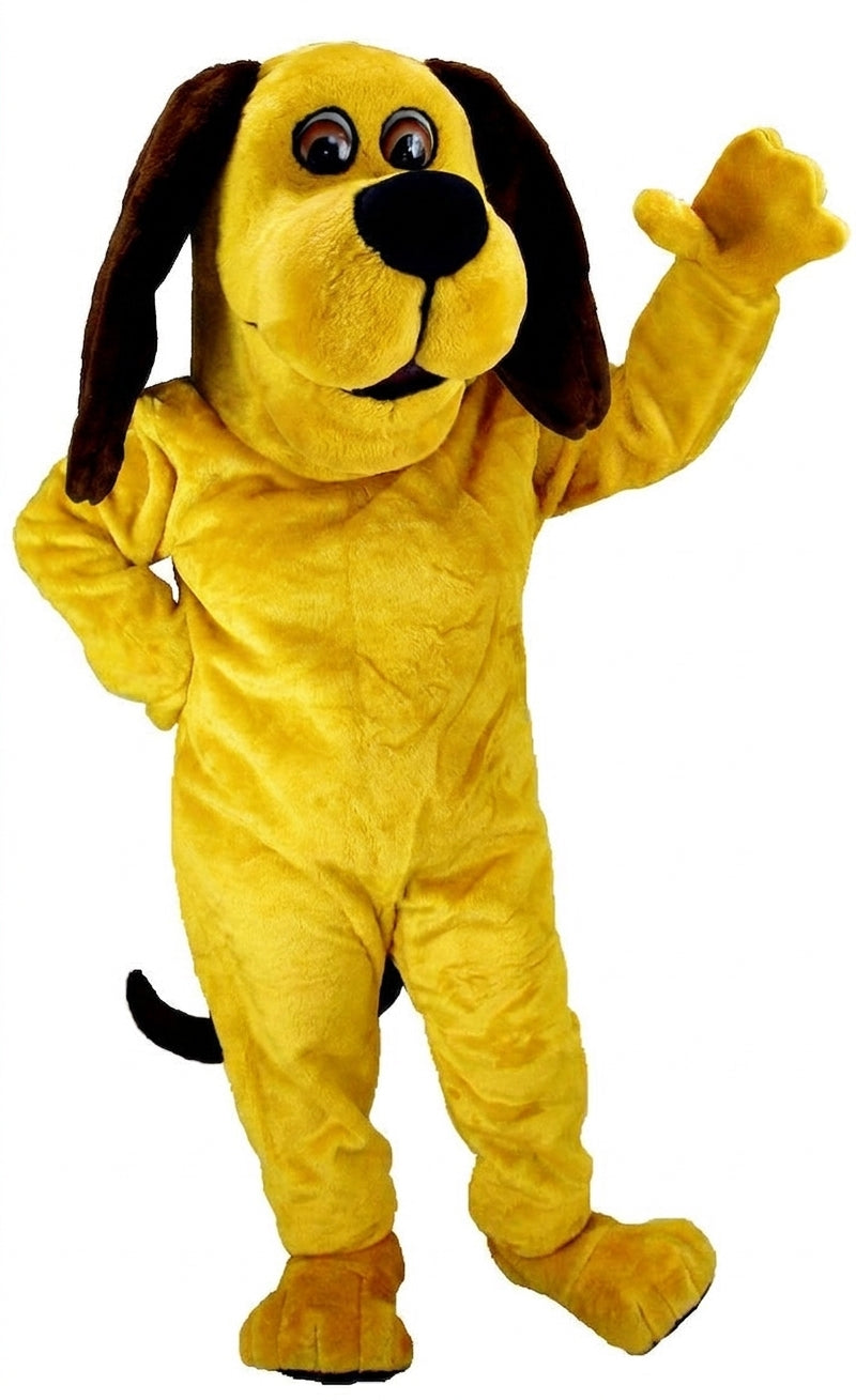 Tan Dog Mascot Costume (Thermolite) - Short fur / Yellow mascot costume