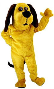 Tan Dog Mascot Costume (Thermolite) - Short fur / Yellow mascot costume