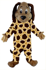 Tan Dog Mascot - Short fur / Giraffe mascot costume