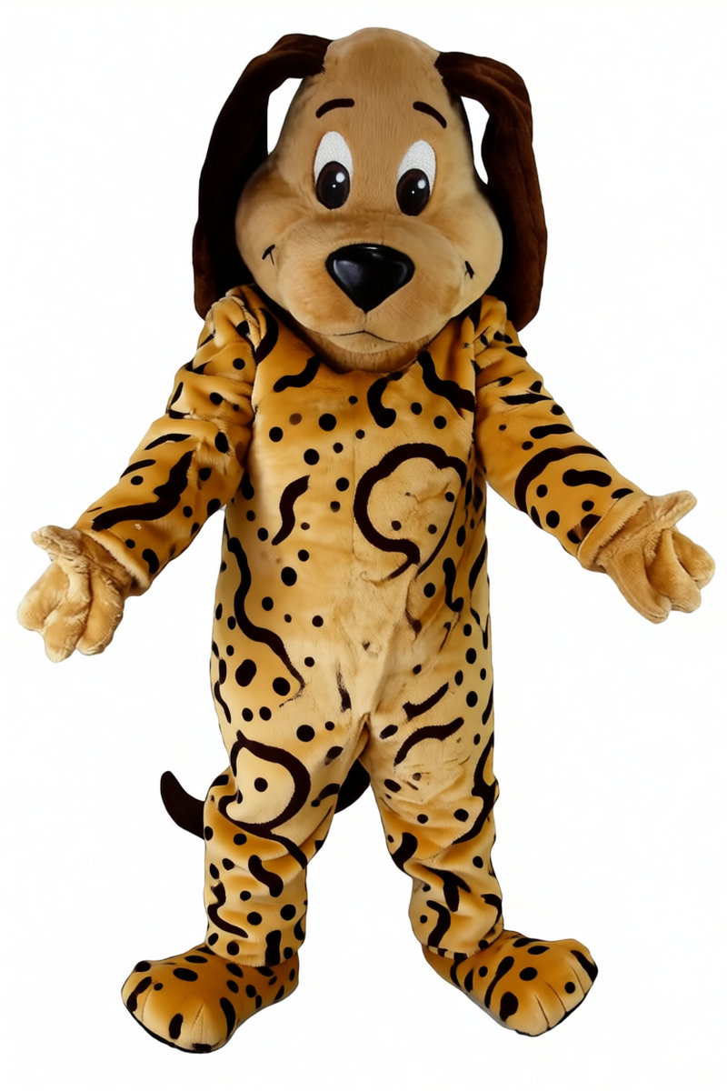 Tan Dog Mascot - Short fur / Jaguar mascot costume