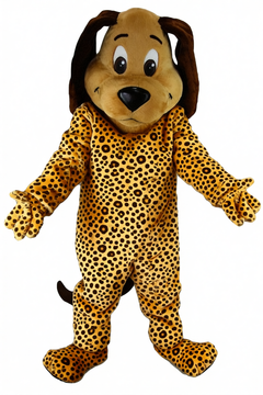 Tan Dog Mascot - Short fur / Leopard mascot costume