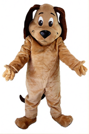 Tan Dog Mascot - Short fur / Light Brown mascot costume