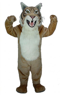 Tan Wildcat Mascot Costume - professional mascot costume from The Mascot Store