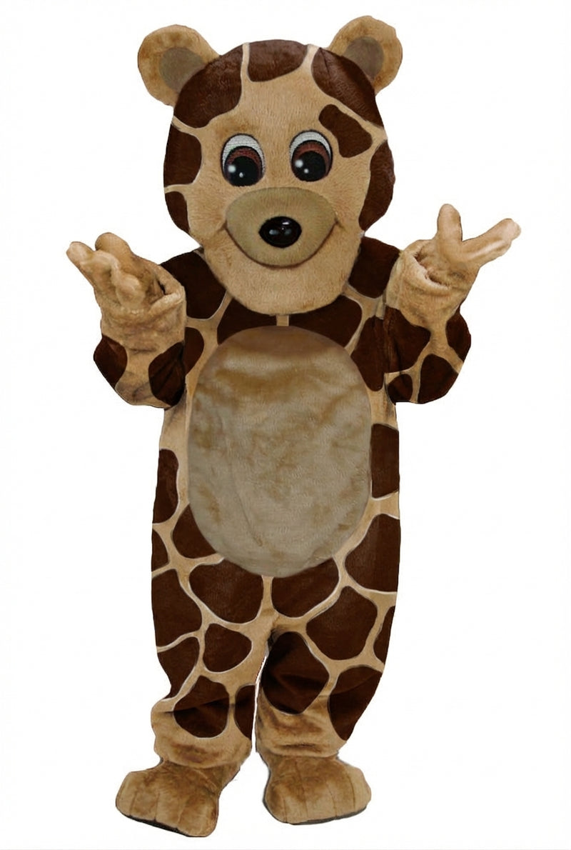 Teddy Bear Mascot - Short fur / Giraffe mascot costume