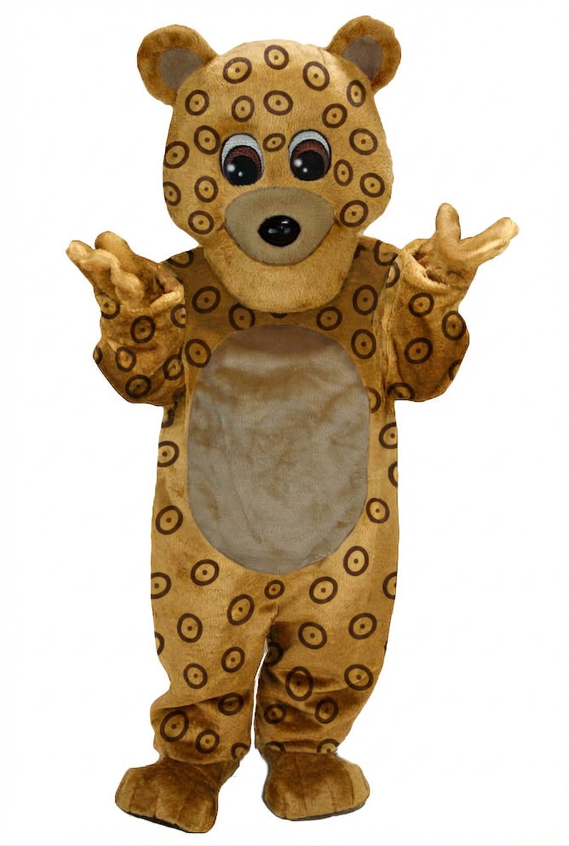 Teddy Bear Mascot - Short fur / Jaguar mascot costume